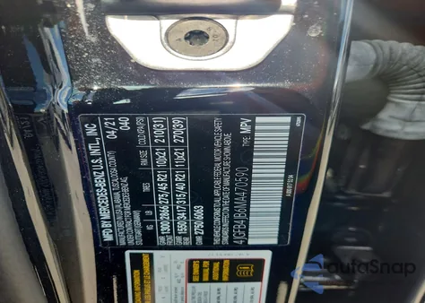 2021 Mercedes-Benz Gle 350 from USA, damaged, VIN 4JGFB4JB6MA470590